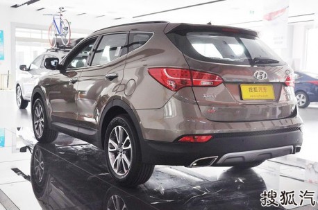New Hyundai Sante Fe launched on the Chinese car market