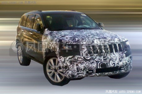Spy Shots: facelifted Jeep Grand Cherokee testing in China