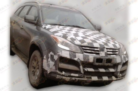 Spy Shots: facelift & 2.0 turbo for the Jiangling Yusheng SUV in China