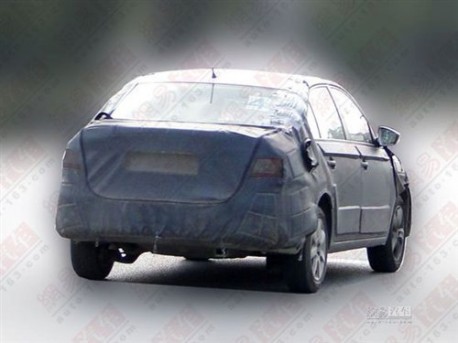 Spy Shots: Skoda Rapid seen testing in China