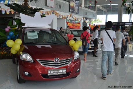 Output of Japanese cars in China Down again in November