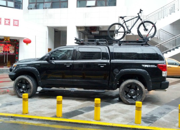 Toyota Tundra is big, bad & black in China