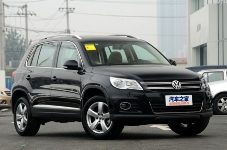 Spy Shots: Volkswagen Tiguan will get a facelift in China