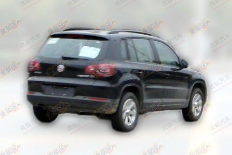 Spy Shots: Volkswagen Tiguan will get a facelift in China