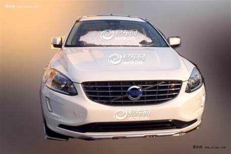 Spy Shots: facelifted Volvo XC60 pops up in China