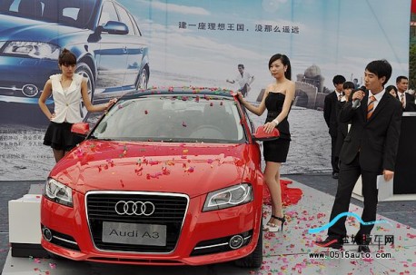 Audi sales in China up 30% in 2012