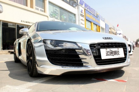 Audi R8 is Bling in China