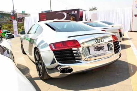 Audi R8 is Bling in China