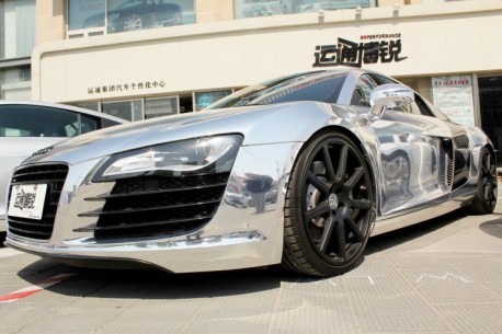 Audi R8 is Bling in China