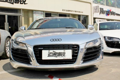 Audi R8 is Bling in China