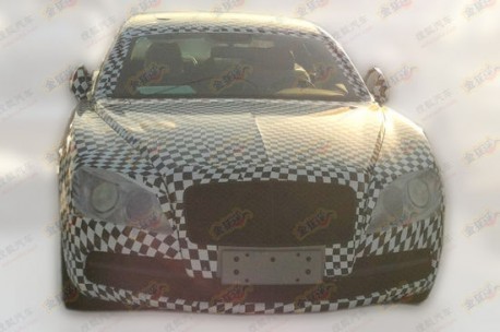 Spy Shots: new Bentley Continental Flying Spur testing in China
