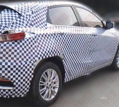 Spy Shots: Chang'an Eado XT seen testing in China