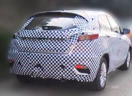 Spy Shots: Chang'an Eado XT seen testing in China