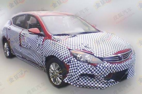 Spy Shots: Chang'an Eado XT loses some Camo in China