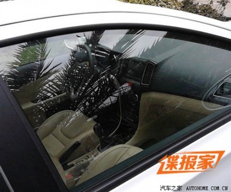 Spy Shots: Chery E3 testing in China