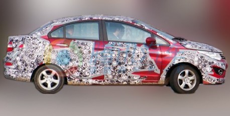 Spy Shots: Chery E2 sedan testing in China