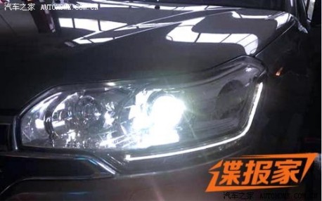 Spy Shots: close up with the facelifted Citroen C5 in China