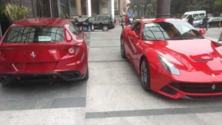 Ferrari F12berlinetta & Ferrari FF meet in Guangzhou, China