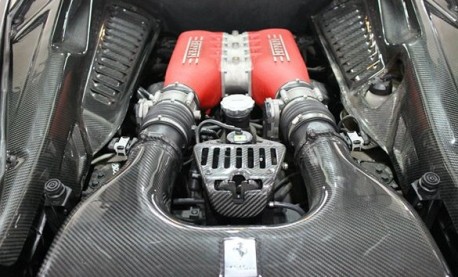 Ferrari 458 Italia is matte gray in China