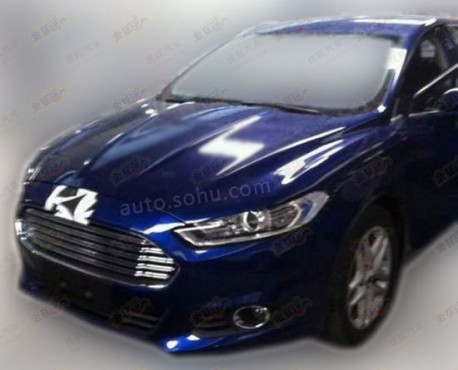 Spy Shots: China-made Ford Mondeo gets an extra shiny Grille