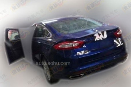 Spy Shots: China-made Ford Mondeo gets an extra shiny Grille