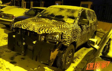 Spy Shots: new Foton SUV feels Cold at Night