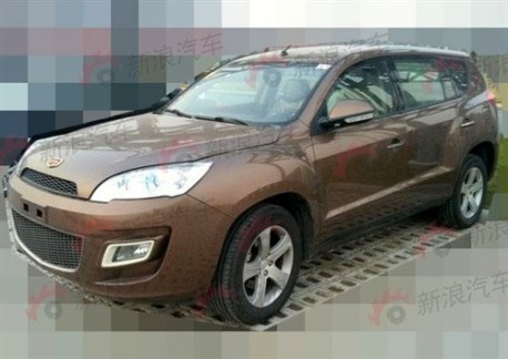 Spy Shots: Geely Emgrand EX8 SUV testing in China