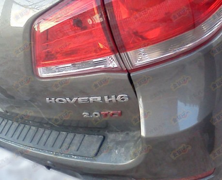 Spy Shots: Great Wall Haval H6 goes super chrome in China
