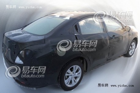 Spy Shots: Guangzhou Auto GA3 testing in China