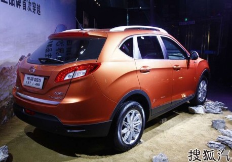 Guangzhou Auto Trumpchi GS5 1.8T hits the China auto market