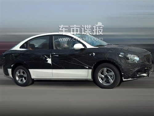 Spy Shots: Guangzhou Auto Trumpchi GA3 is loosing camo in China