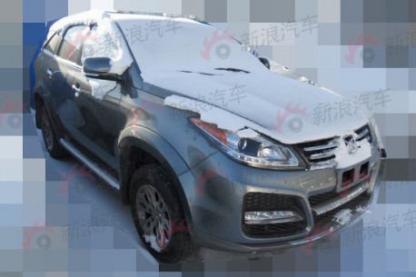 Spy Shots: facelifted Jiangling Yusheng SUV testing in China