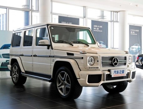 Mercedes-Benz G65 AMG arrives at the Dealer in China