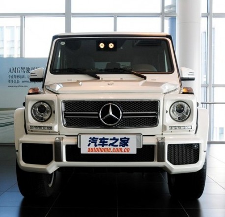 Mercedes-Benz G65 AMG arrives at the Dealer in China