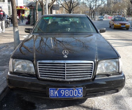 Spotted in China: W140 Mercedes-Benz S600
