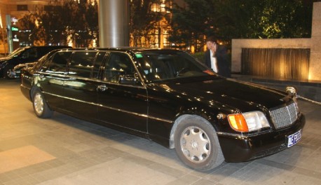 Spotted in China: W140 Pullman Mercedes-Benz '6000 SEL' stretched limousine