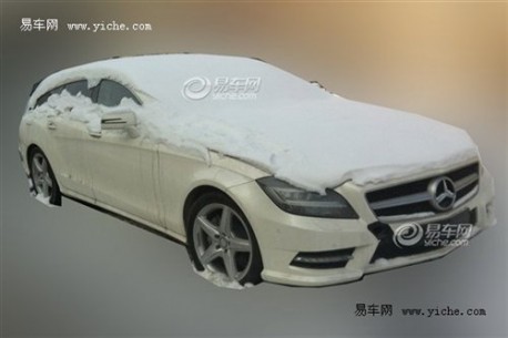 Spy Shots: Mercedes-Benz CLS Shooting Brake testing in China
