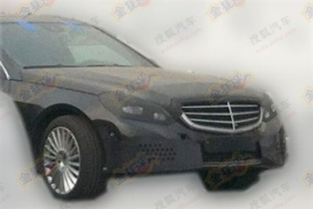 Spy Shots: new Mercedes-Benz E-L testing in China