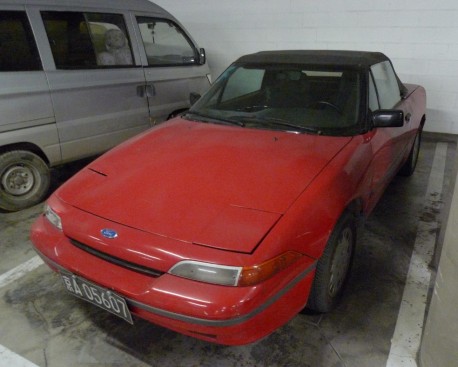 Spotted in China: Mercury Capri Convertible