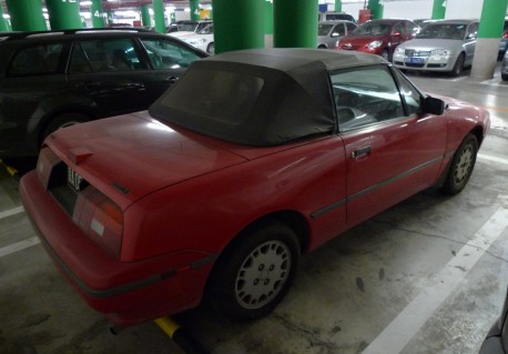 Spotted in China: Mercury Capri Convertible