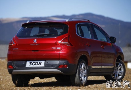 Peugeot 3008 launched on the China auto market