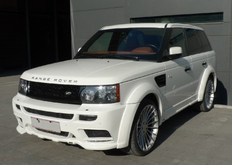 Hamann Range Rover Sport is White in China