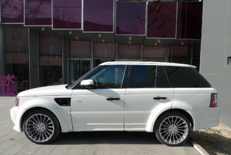 Hamann Range Rover Sport is White in China