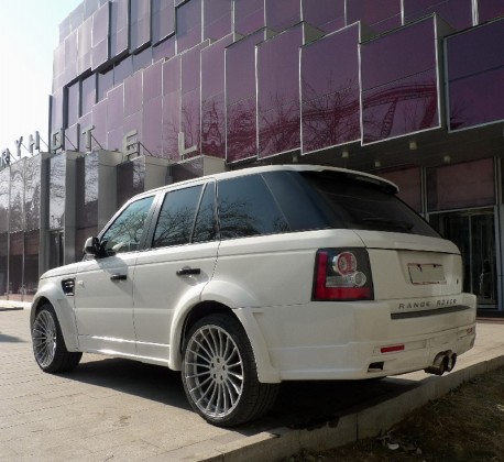 Hamann Range Rover Sport is White in China