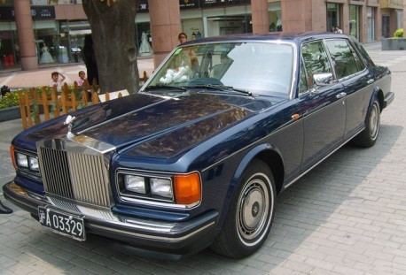 Spotted in China: Rolls-Royce Silver Spirit