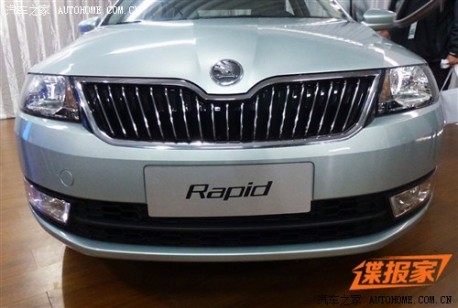 New Pictures of the China-made Skoda Rapid