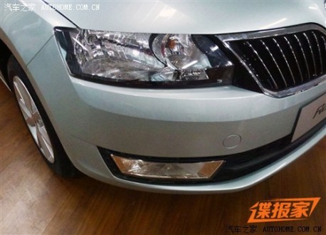 New Pictures of the China-made Skoda Rapid