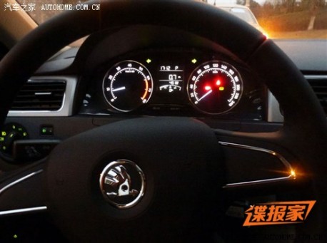 New Pictures of the China-made Skoda Rapid