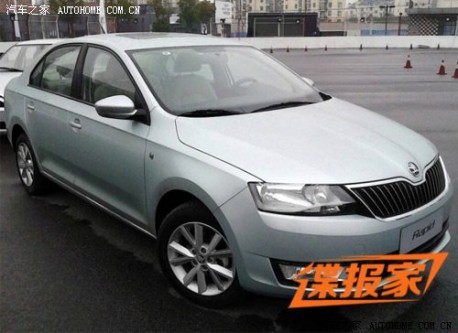 Spy Shots: China-made Skoda Rapid is Ready