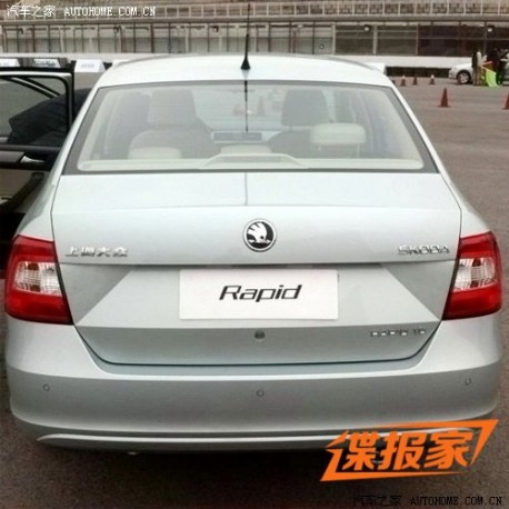 Spy Shots: China-made Skoda Rapid is Ready